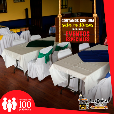 ¿Deseas celebrar algún evento especial en Las Delicias?